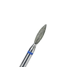 TOUCH Frez diamentowy płomyk ostry niebieski 2,1 mm